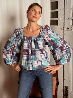 Martha Top - Check